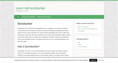 Desktop Screenshot of levenmetborstkanker.nl