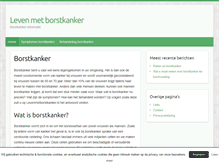 Tablet Screenshot of levenmetborstkanker.nl